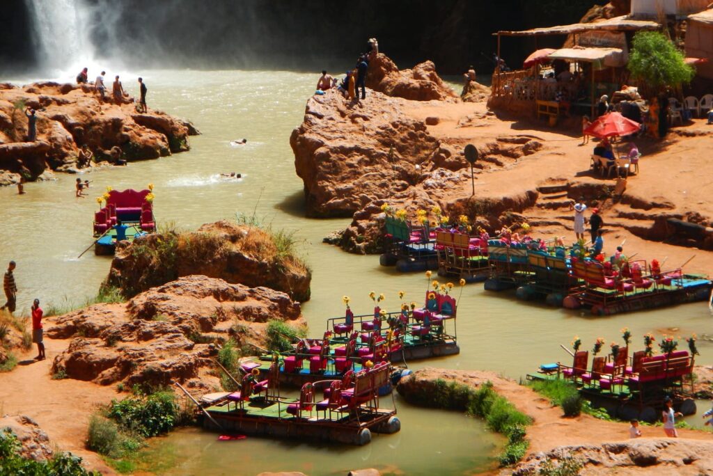 Marrakech to ouzoud waterfalls - Nomad Morocco Holidays